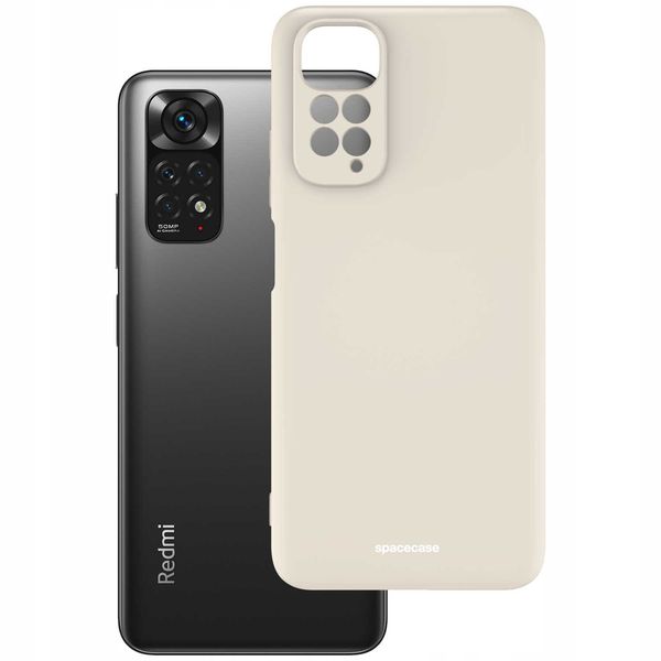 Spacecase Silicone Case Redmi Note 11/11S Bone zdjęcie 2