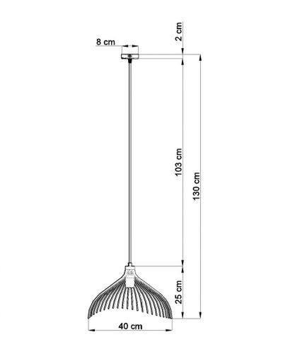 Lampa wisząca UMB biały na Arena.pl