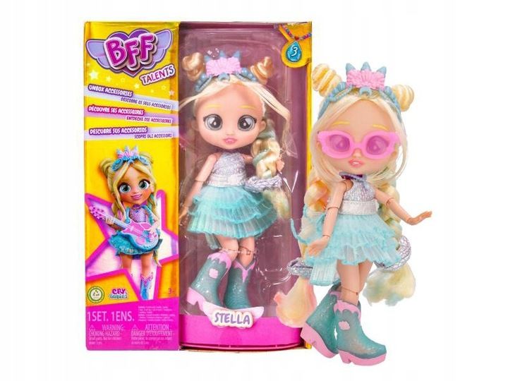 Lalka CRY BABIES BFF Talents Stella 923706 zdjęcie 2
