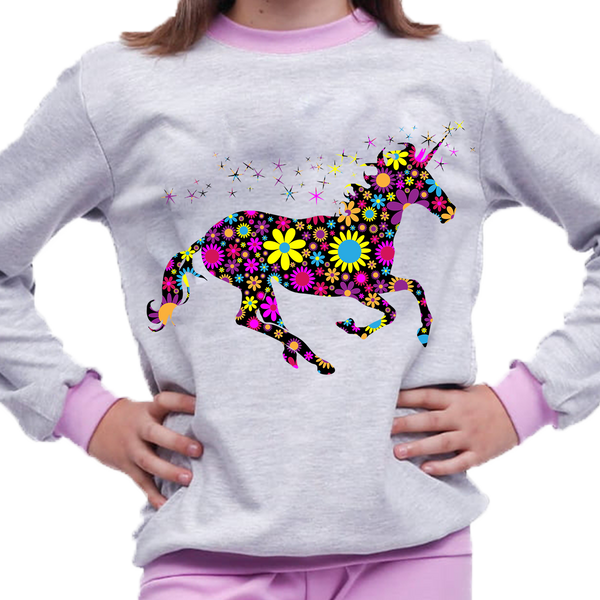 Piżama dziecięca Jednorożec - Unicorn zdjęcie 1