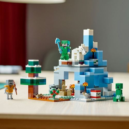 LEGO Minecraft 21243 Ośnieżone szczyty na Arena.pl