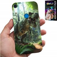 ETUI DO HUAWEI Y6S - DINO DINOZAUR TYRANOZAUR CASE + SZKŁO
