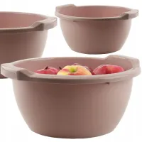 MISA PLASTIKOWA MIEDNICA UNIWERSALNA ŁAZIENKOWA NA PRANIE OKRĄGŁA 5 L