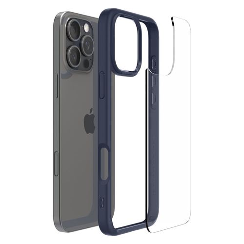 Etui plecki na iPhone 16 Pro Ultra Hybrid - niebieskie na Arena.pl
