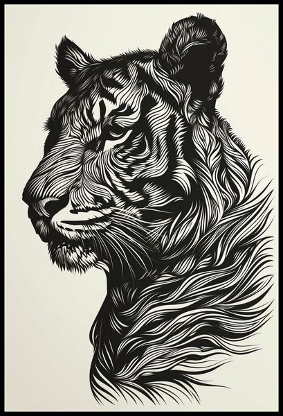 Plakat 61x90,5cm Tygrysi Gwizd zdjęcie 2