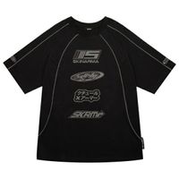 t-shirt skinarma delta m czarny