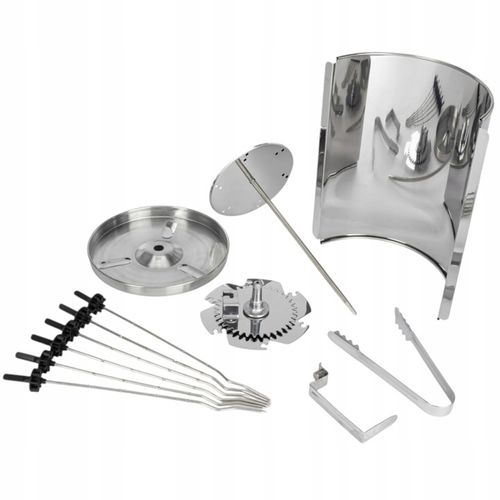 Grill do Kurczaka OPIEKACZ DO KEBABA Pionowy Obrotowy SZASZŁYKI ROŻEN na Arena.pl