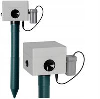 Odstraszacz ogrodowy na krety i gryzonie, dwu funkcyjny