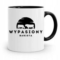 Dla Baristy Baristki Kawiarki Kubek Czarny Prezent Z Nadrukiem Ze Zdjęciem