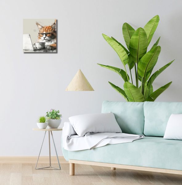 Obraz 30x30cm Nie przed Kawusią zdjęcie 2