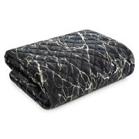 Narzuta pikowana BLINK 170X210 czarno szampański