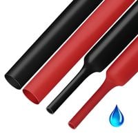 Rurka 7,9mm termokurczliwa z klejem czarny - 1m