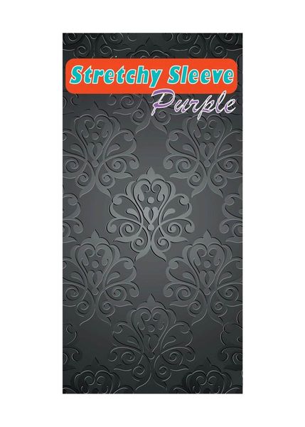 Stymulator-Stretchy Sleeve Purple zdjęcie 2