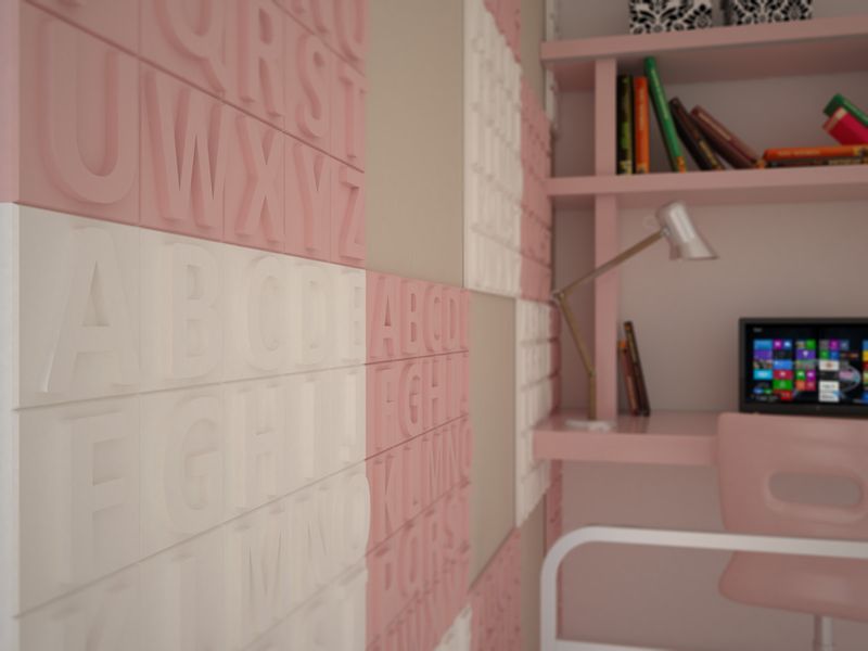 Panel ścienny 3D ALFABET zdjęcie 7