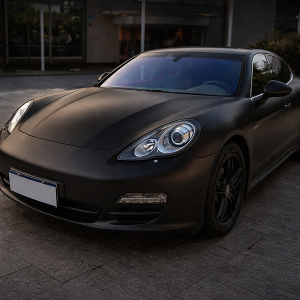 FOLIA CZARNY MAT + RAKLA zdjęcie 2