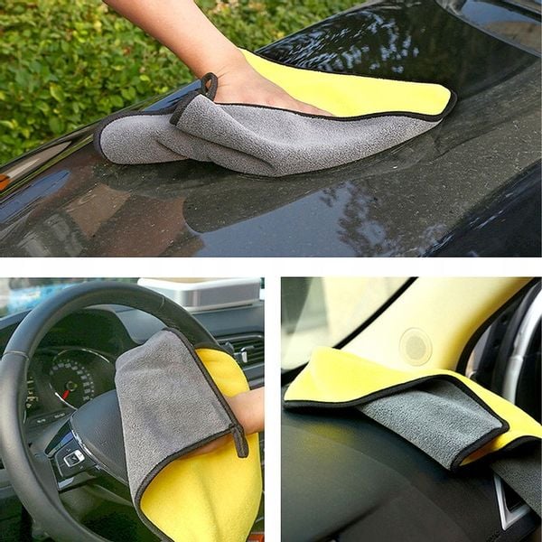 PUSZYSTY RĘCZNIK 30x30 DO OSUSZANIA MIKROFIBRA 80 zdjęcie 6