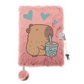 Pamiętnik Z Kłódką Włochacz A5 96K Cappy