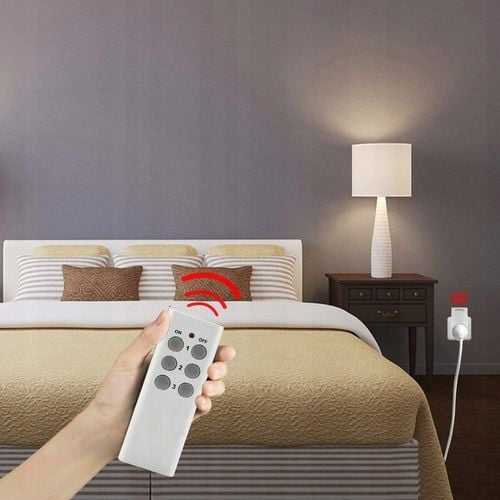 GNIAZDKO SIECIOWE ZDALNIE STEROWANE 2 PILOTY W ZESTAWIE DUŻY ZASIĘG 30M na Arena.pl