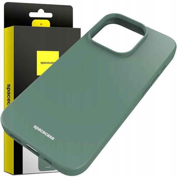 Spacecase Silicone Case Iphone 15 Pro Dark Green zdjęcie 10