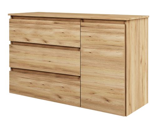 KOMODA MEGAN 120 K5 DĄB ZŁOTY do salonu przedpokoju sypialni na Arena.pl