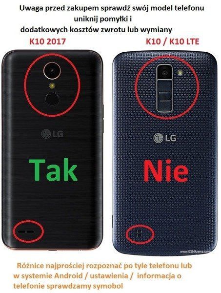 Etui Smart do LG K10 2017 czarny zdjęcie 2