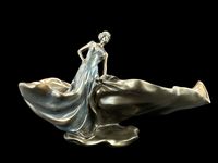 SECESYJNA PATERA Z TAŃCZĄCĄ KOBIETĄ VERONESE  (AN10014A4)