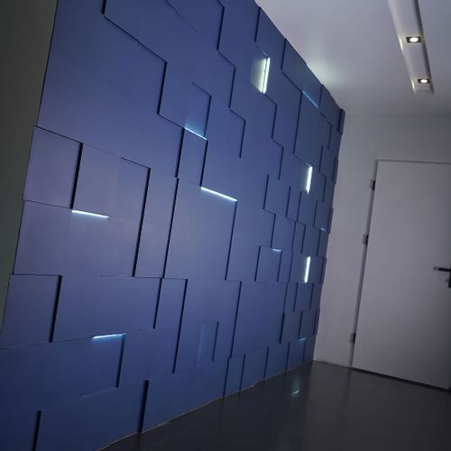 Panele Ścienne 3D KWADRAT 50x50 Dekoracyjne na Arena.pl