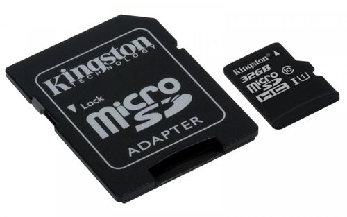 Kingston microSD  32GB Canvas Select 80/10MB/s adapter na Arena.pl