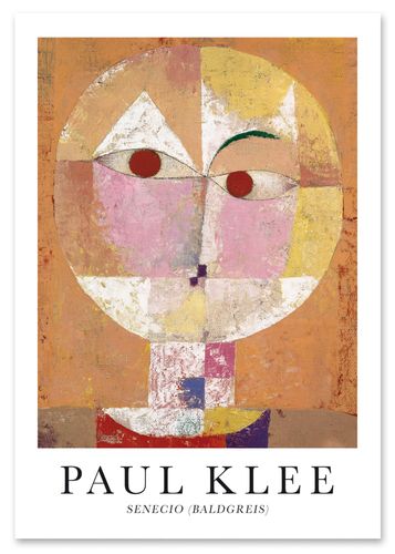 Plakat Paul Klee portret Senecio 21x29,7 cm A4 na Arena.pl