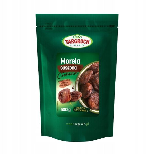 Morela suszona ciemna 500g Targroch zdjęcie 1