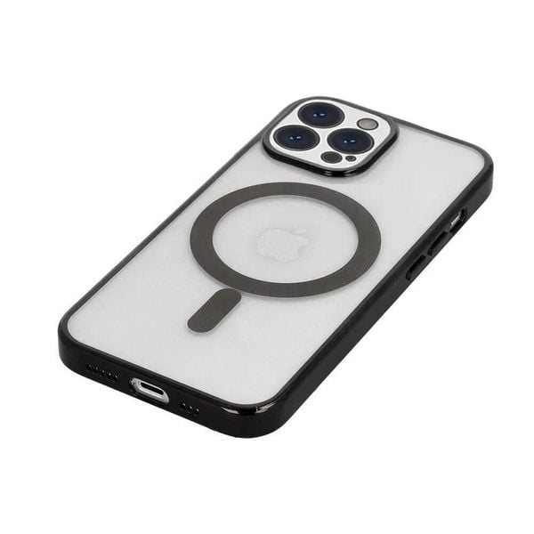 Etui Iphone 12 Nexeri Magsafe Case Czarne zdjęcie 6