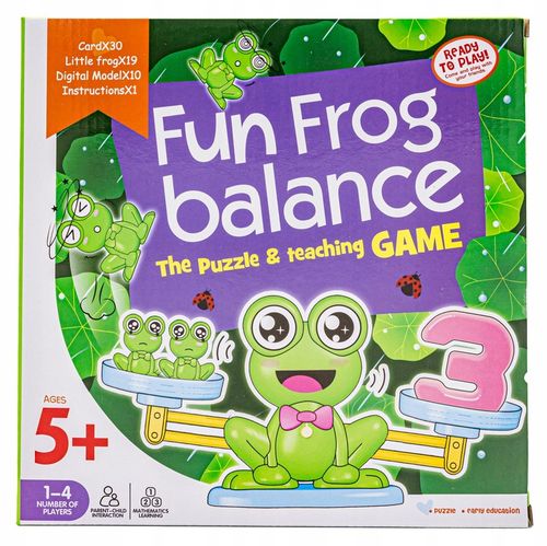 Gra Edukacyjna Waga Szalkowa Żaba Nauka Liczenia na Arena.pl