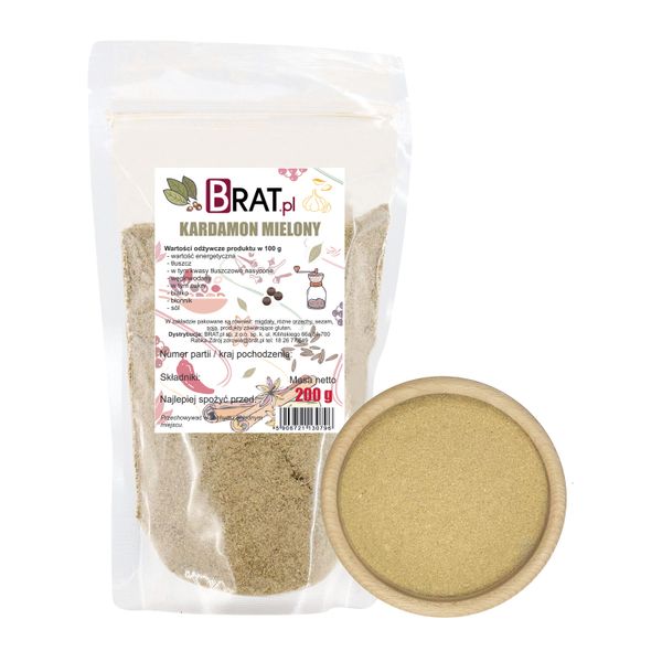 Kardamon mielony 200g zdjęcie 1