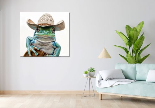 Obraz 100x90cm Kowboj z Bagien na Arena.pl