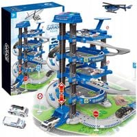 PARKING GARAŻ POLICJA winda na baterie MATA ULICE 4 poziomy auta DŹWIĘKI