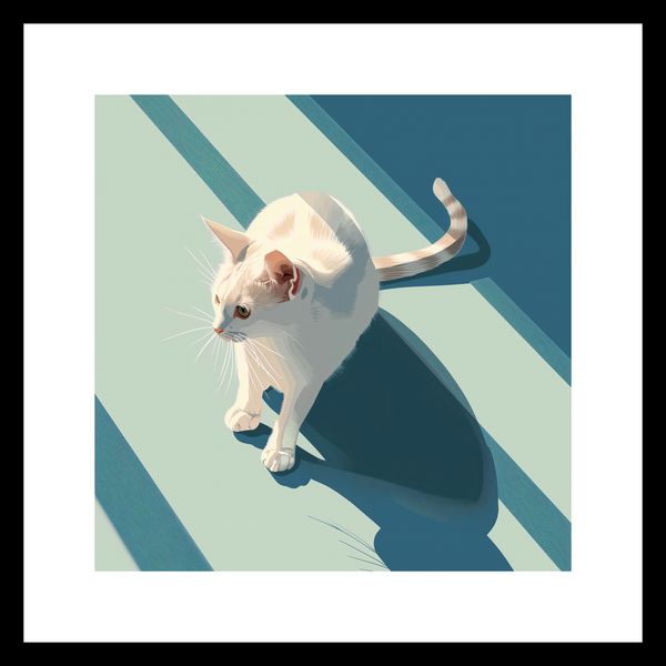 Plakat 20x20cm Kocia Persona zdjęcie 3