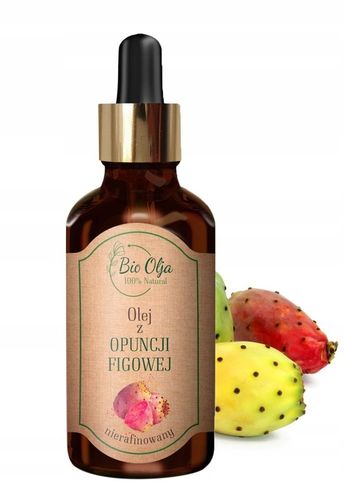 LUKSUSOWY Olej z OPUNCJI Figowej Nierafinowany z MAROKO 50ML BioOlja na Arena.pl
