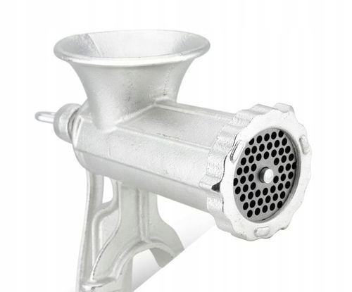 RĘCZNA MASZYNKA do MIELENIA Mięsa Żeliwna nr. 10 Nadziewarka 4 Sita 3 na Arena.pl