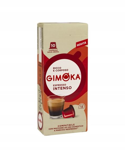 Kawa kapsułki Nespresso GIMOKA zestaw 100 sztuk zdjęcie 4