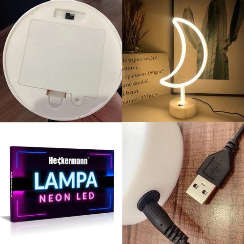 Neon Led Heckermann Stojący Półksiężyc na Arena.pl