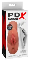 pdx plus model intymny fanta flesh karmelowy 2 tunele 14,2 cm