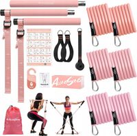 2 x SPRZĘT DO PILATESU REFORMER BAR + 6 OPASEK OPOROWYCH DO ĆWICZEŃ W DOMU