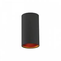 Oprawa Natynkowa Tuba Nieruchoma Chloe GU10 250V IP20 Czarny Złoty SpectrumLED SLIP005002