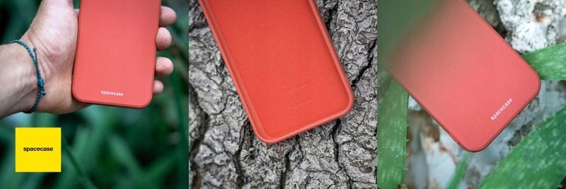 Spacecase Silicone Case Galaxy S21 Red zdjęcie 12