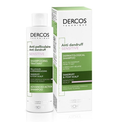 Vichy Dercos Sensitive 200 ml Szampon Przeciwłupieżowy Do Skóry na Arena.pl