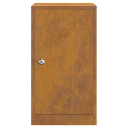 skrzynka na listy Rdzawy 30 x 23 x 55 cm stal kortenowska na Arena.pl