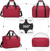 Torba do samolotu RYANAIR 40x20x25 czerwona podróżna bagaż podręczny KONO