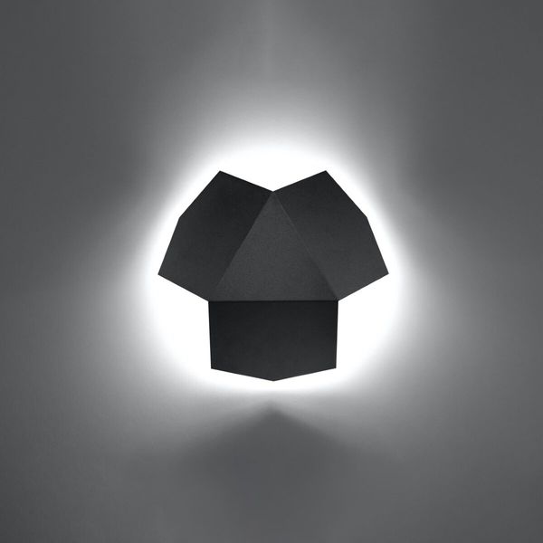 Kinkiet TRE czarny zdjęcie 3