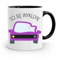 Kubek Czarny Prezent Dla Mechanika To Się Wyklepie Z Nadrukiem Ze Zdjęciem