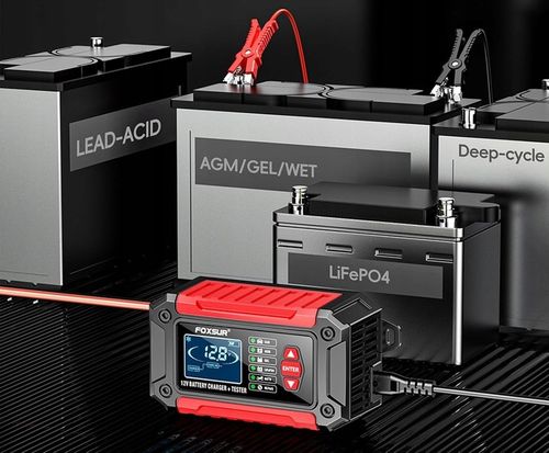 Prostownik Samochodowy do Akumulatorów 12V 6A AMG Tester Akumulatorów 2w1 na Arena.pl